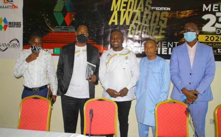  1ère édition des médias AWARDS GUINÉE : le coup d’envoi a été donné ce mercredi à Conakry