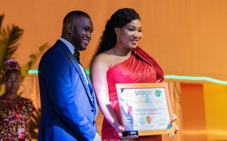  3e Soirée des Médias Awards Guinée : l’animatrice ivoirienne, Caroline Dasylva, Reine d’un soir à Conakry
